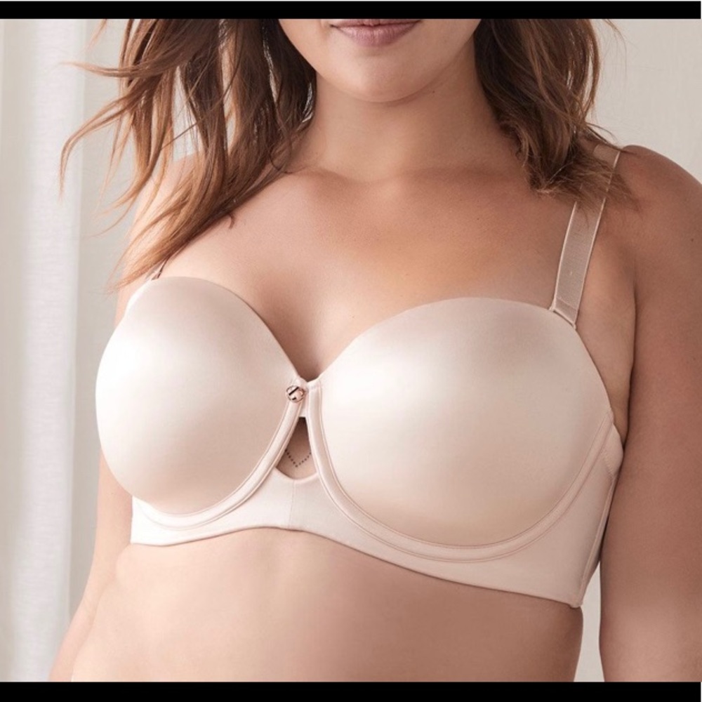Strapless (Removable Straps) Phenomenon Bra - Ashley Graham -MSRP $60